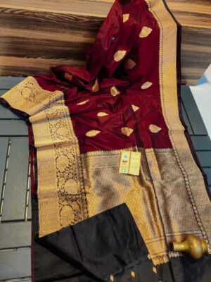 Banaras Handwoven Katan Silk Sarees (5)