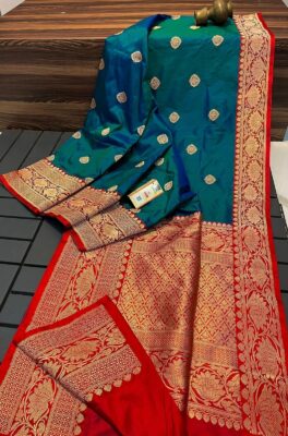 Banaras Handwoven Katan Silk Sarees (7)