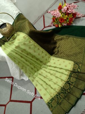 Banaras Semi Dupion Silk Sarees Online (10)