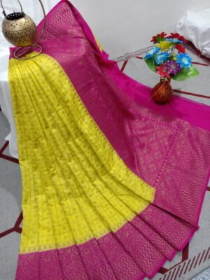 Banaras Semi Dupion Silk Sarees Online (4)