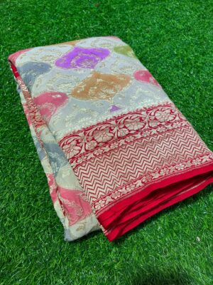 Banarasi Pure Handwoven Munga Silk Sarees (2)