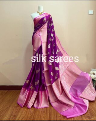 Banarasi Semi Silk Sarees (24)