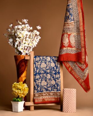 Exclusive Maheshwari Silk Dress Materials Online (3)