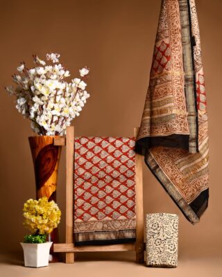 Exclusive Maheshwari Silk Dress Materials Online (5)
