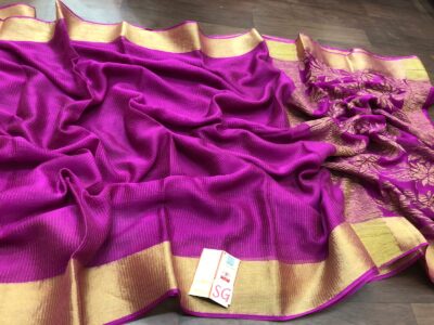 Exclusive Pure Mysore Silk Crepe Silk Sarees (12)