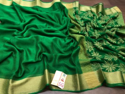 Exclusive Pure Mysore Silk Crepe Silk Sarees (19)