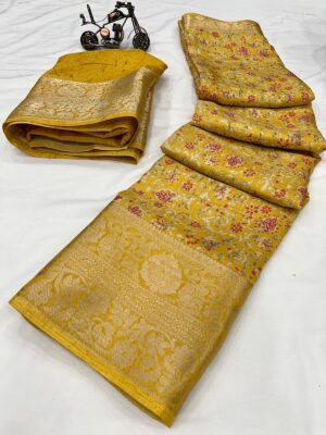 Latest Soft Dola Silk Sarees With Price (5)