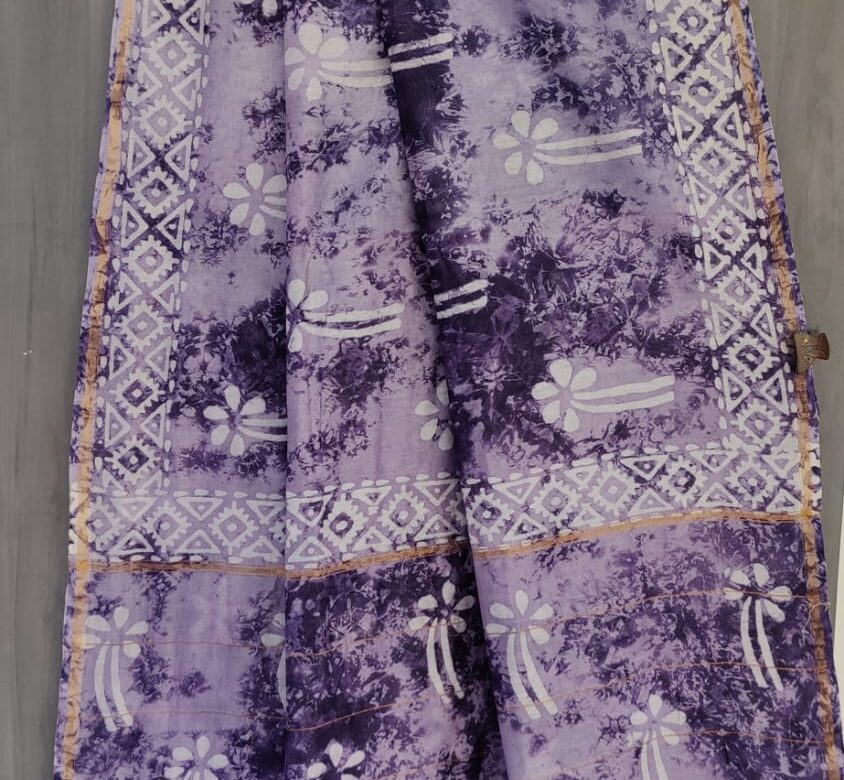 Pure Chanderi Silk Printed Sarees (11)