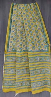 Pure Chanderi Silk Printed Sarees (14)