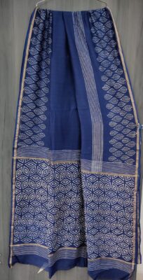 Pure Chanderi Silk Printed Sarees (18)