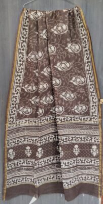 Pure Chanderi Silk Printed Sarees (19)