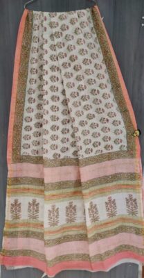 Pure Chanderi Silk Printed Sarees (27)