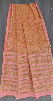 Pure Chanderi Silk Printed Sarees (40)