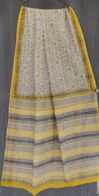 Pure Chanderi Silk Printed Sarees (43)