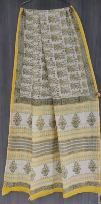 Pure Chanderi Silk Printed Sarees (46)