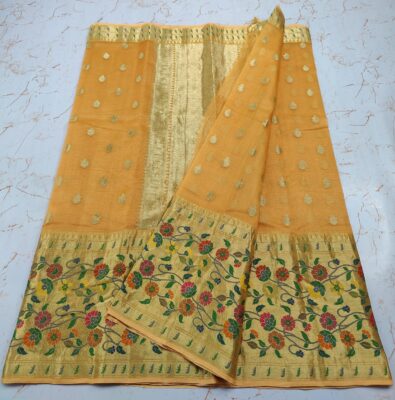 Pure Kota Silk Weaving Sarees With Blouse (11)