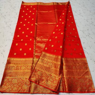 Pure Kota Silk Weaving Sarees With Blouse (2)