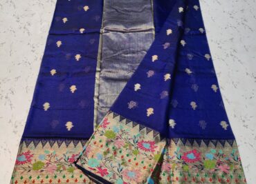 Pure Kota Silk Weaving Sarees With Blouse (8)