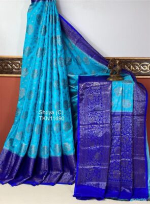 Semi Katan Silk Weaving Sarees (1)