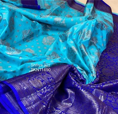 Semi Katan Silk Weaving Sarees (11)