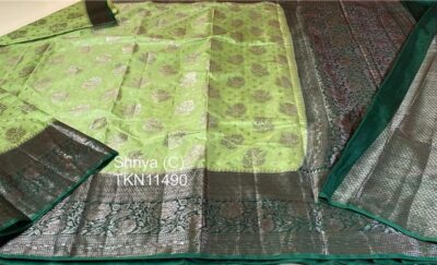 Semi Katan Silk Weaving Sarees (3)