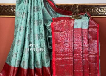 Semi Katan Silk Weaving Sarees (4)