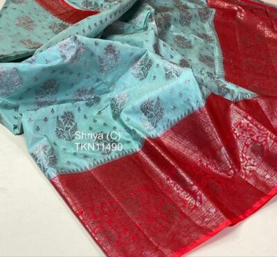 Semi Katan Silk Weaving Sarees (6)