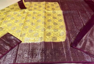 Semi Katan Silk Weaving Sarees (7)