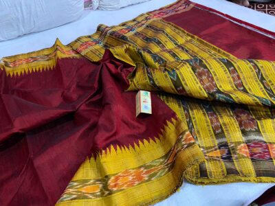 Pure Raw Dupion Silk Sarees With Blouse (10)