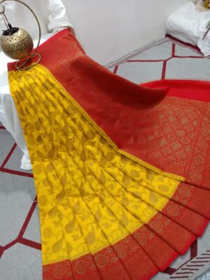 Banaras Semi Dupion Weaving Sarees (13)