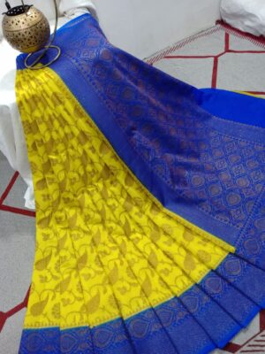 Banaras Semi Dupion Weaving Sarees (16)