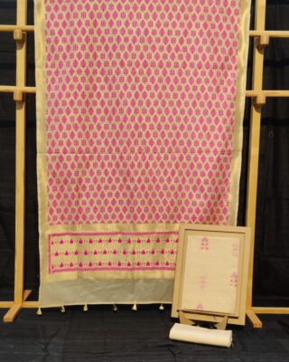 Banarasi Chanderi Cotton Dress Materials (23)