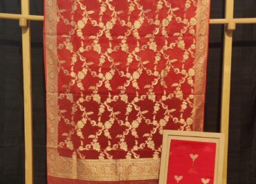 Banarasi Chanderi Cotton Dress Materials (35)