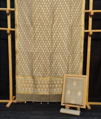 Banarasi Chanderi Cotton Dress Materials (4)