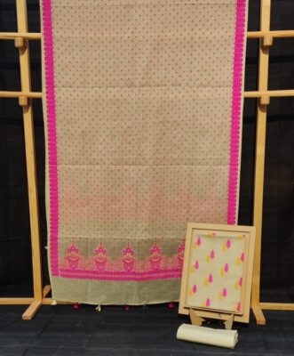 Banarasi Chanderi Cotton Dress Materials (7)