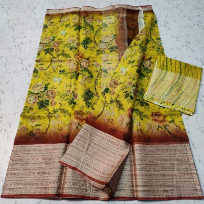 Exclusive Pure Kota Silk With Kalamkari Design (12)