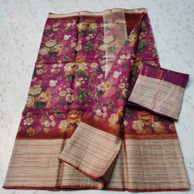 Exclusive Pure Kota Silk With Kalamkari Design (14)