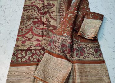 Exclusive Pure Kota Silk With Kalamkari Design (16)