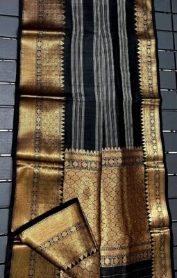 Latest Handloom Pure Tussar Antique Zari Sarees (11)