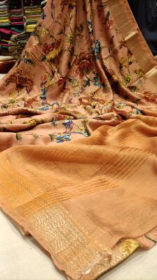 Exclusive Digital Printed Munga Silk Sarees (6)