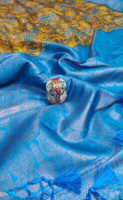 Fabulous Collection Soft Silk Kalamkari Sarees (7)