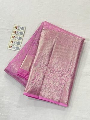 Pure Handloom Bridal Kanchipuram Silk Sarees (10)