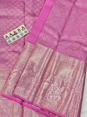 Pure Handloom Bridal Kanchipuram Silk Sarees (19)