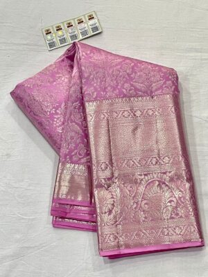 Pure Handloom Bridal Kanchipuram Silk Sarees (22)
