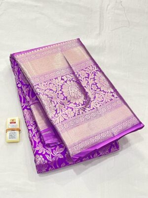 Pure Handloom Bridal Kanchipuram Silk Sarees (23)