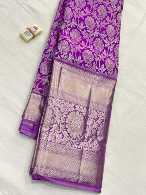 Pure Handloom Bridal Kanchipuram Silk Sarees (24)