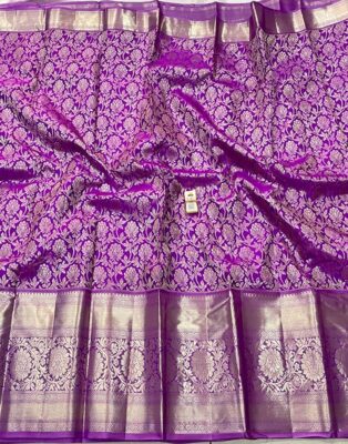 Pure Handloom Bridal Kanchipuram Silk Sarees (27)