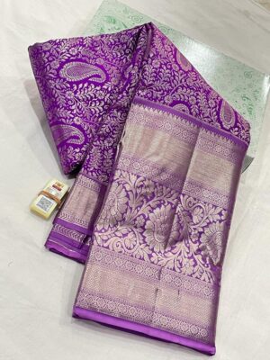 Pure Handloom Bridal Kanchipuram Silk Sarees (36)