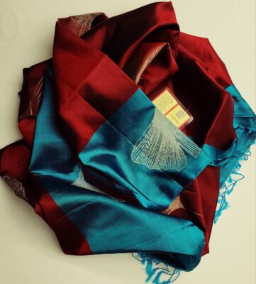 Pure Handloom Double Wrap Kanchi Silk Sarees (9)