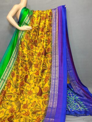 Pure Kkath Silk Sarees With Digital Print (1)